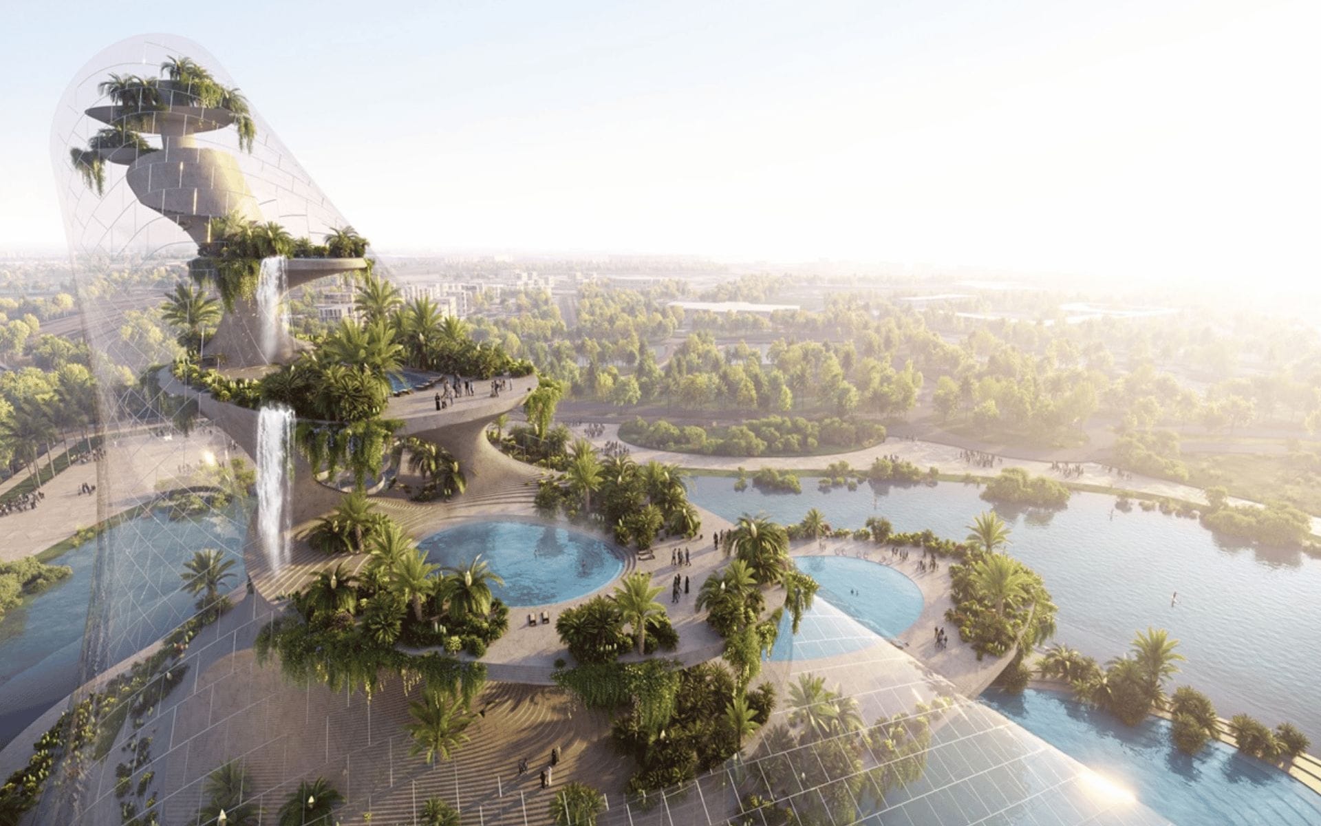 Dubai construye el centro de bienestar más alto del mundo